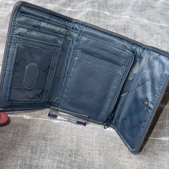 Vera Bradley Nomadic Floral Design Small Euro Tri Fold Wallet Designer NWOT Cond - Picture 6 of 12